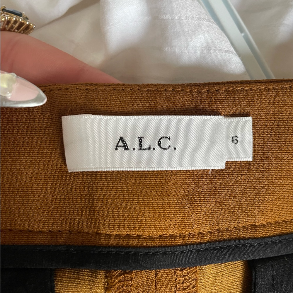 A.L.C. Brown Flare Riding Pants - Picture 5 of 6